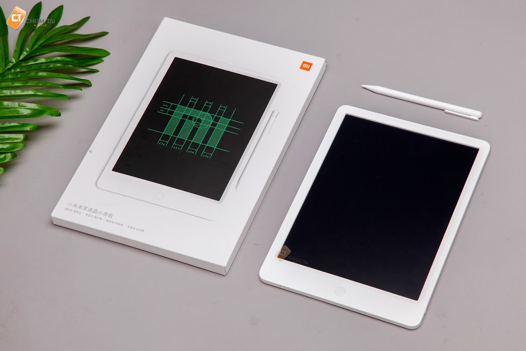 Bảng viết vẽ điện tử thông minh Xiaomi mijia màn hình LCD bút cảm ứng công nghệ tự xoá an toàn cho trẻ em bé tập học