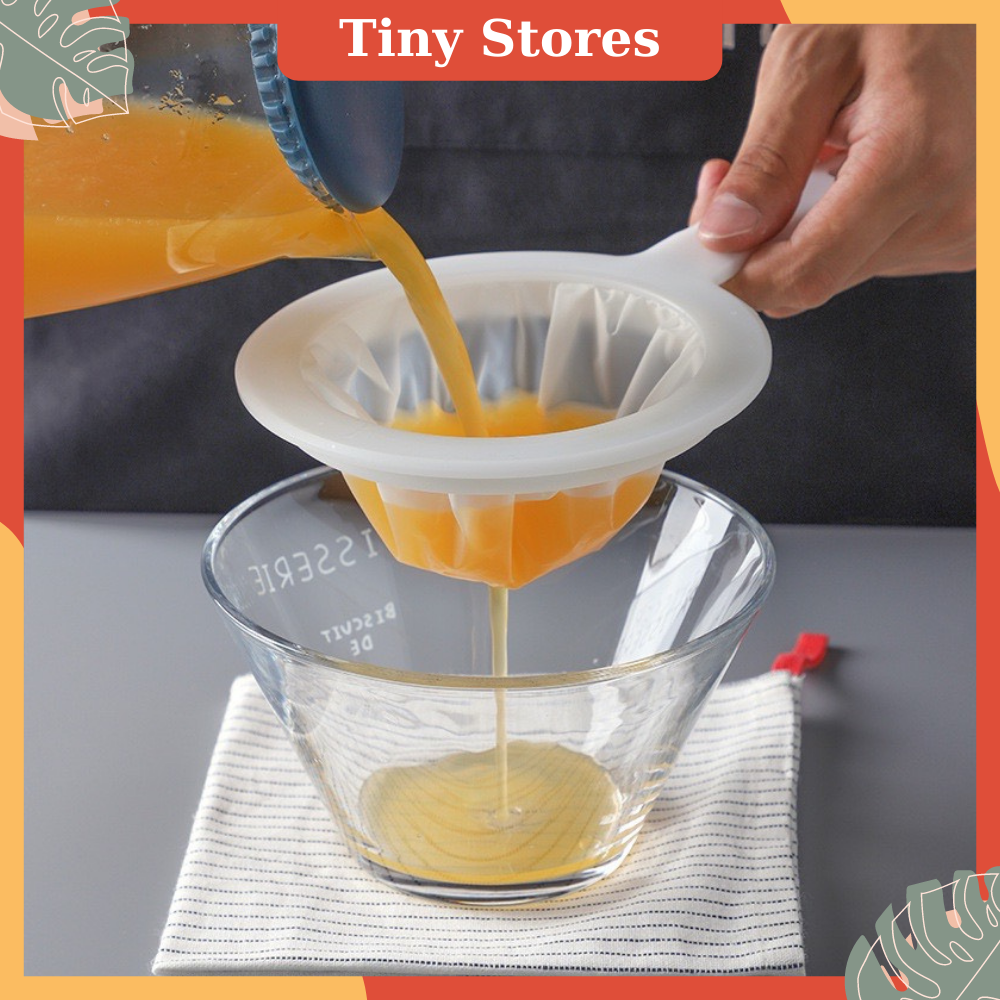 Dụng cụ lọc sữa đậu nành, sữa hạt -  Muỗng lọc sữa chua hy lạp cao cấp tiện dụng cho nhà bếp Tiny Stores
