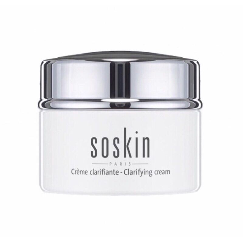 ✅ Kem dưỡng trắng da Soskin Clarifying Cream 50ml của Pháp