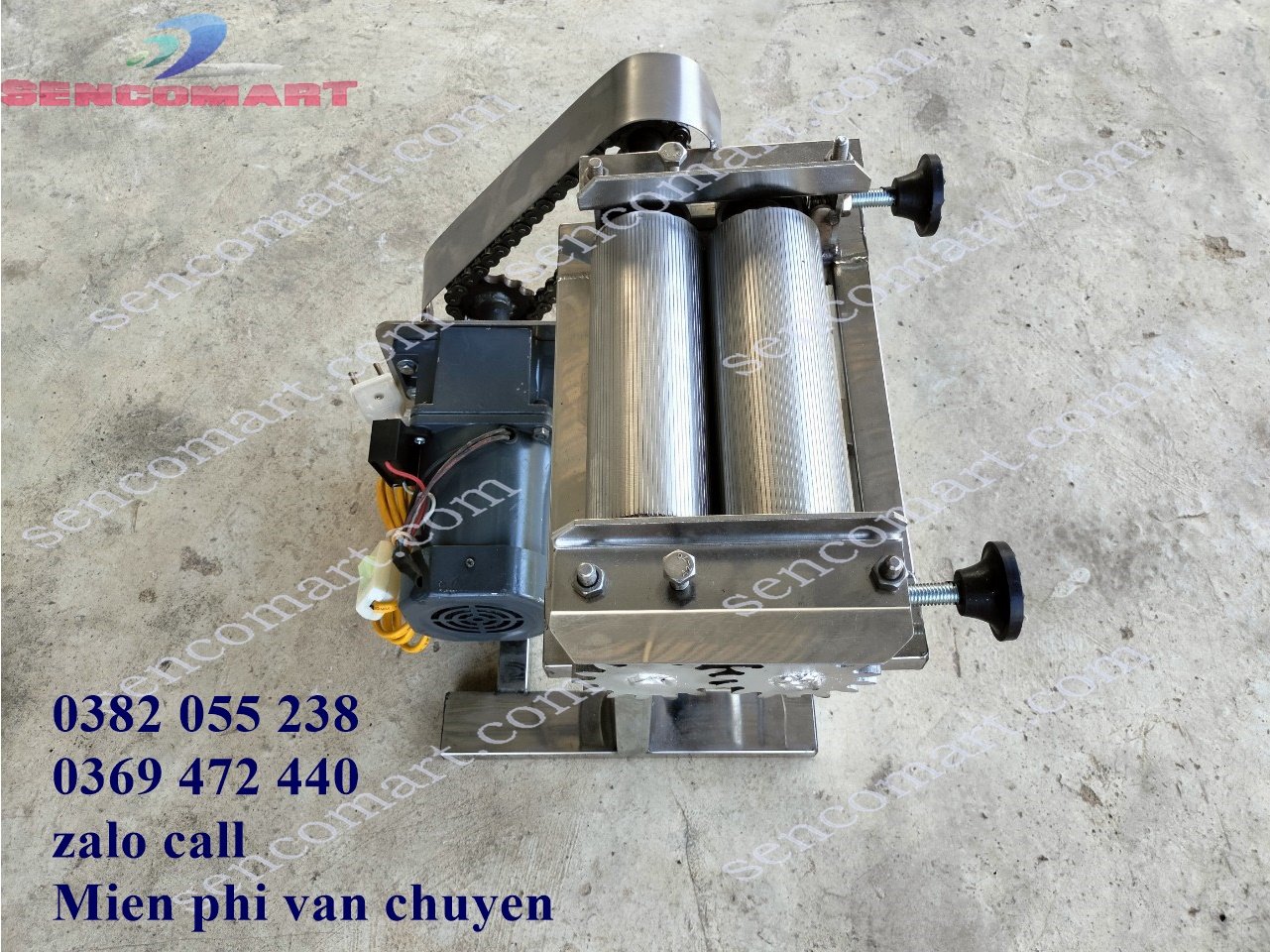 Máy cán khô mực chạy điện siêu tiện lợi tại điện máy SENCOMART