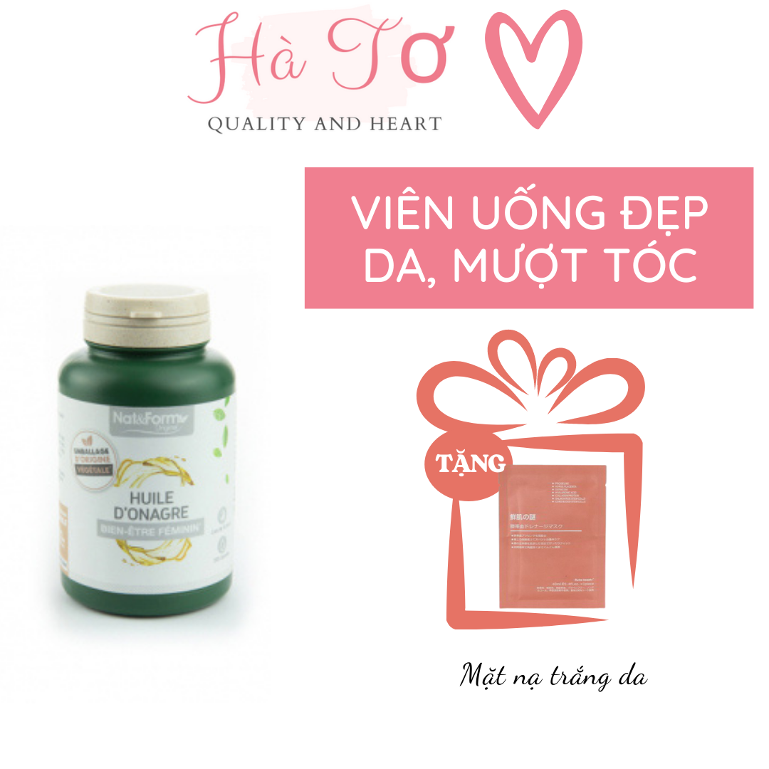 Tinh Dầu Hoa Anh Thảo Hữu Cơ Nat&Form Của Pháp - Hà Tơ Shop