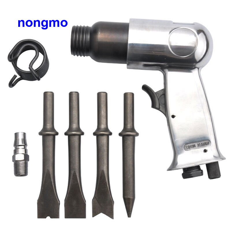 Nongmo Xẻng Cầm Tay Mài 150 Độ, Không Khí Búa Nhỏ Gỉ Remover Bộ Dụng Cụ Khí Nén Cắt Khoan, Dụng Cụ Búa Va Đập Bằng Khí Nén