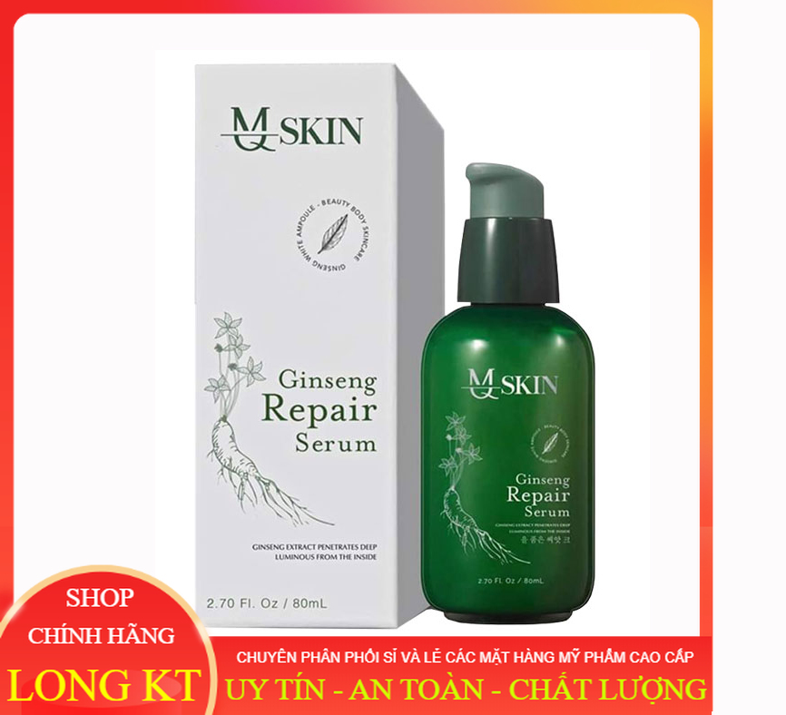 [ Mq skin - Chính hãng 100% ] Serum tinh chất Nhân Sâm tái tạo da mụn,thâm,nám 80ml mqskin Serum Thay Da Nhân Sâm MQ Skin