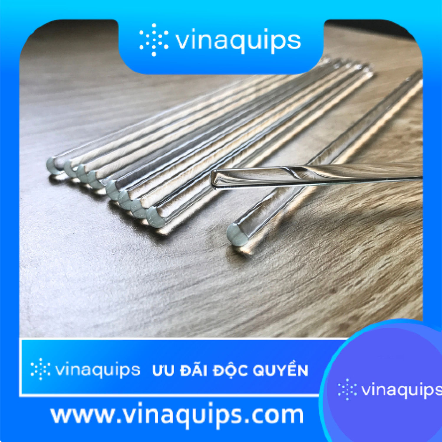 Đũa thủy tinh 20cm/30cm/35cm/40cm