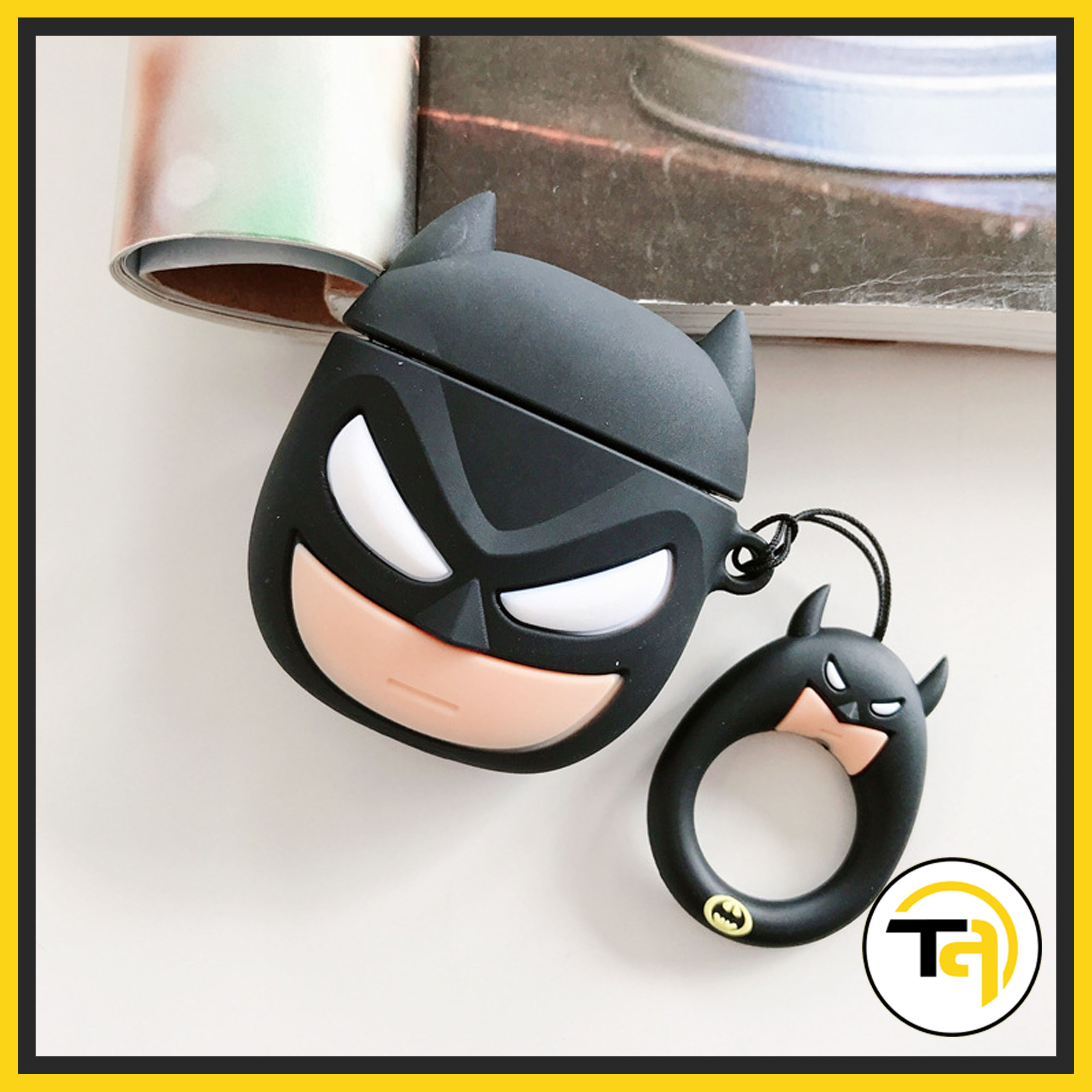 Case Ốp Silicon vỏ bảo vệ tai nghe bluetooth không dây Marvel dành cho Airpod 1 2 i11 i12 inpod 12tws - Phụ kiện Thiên An