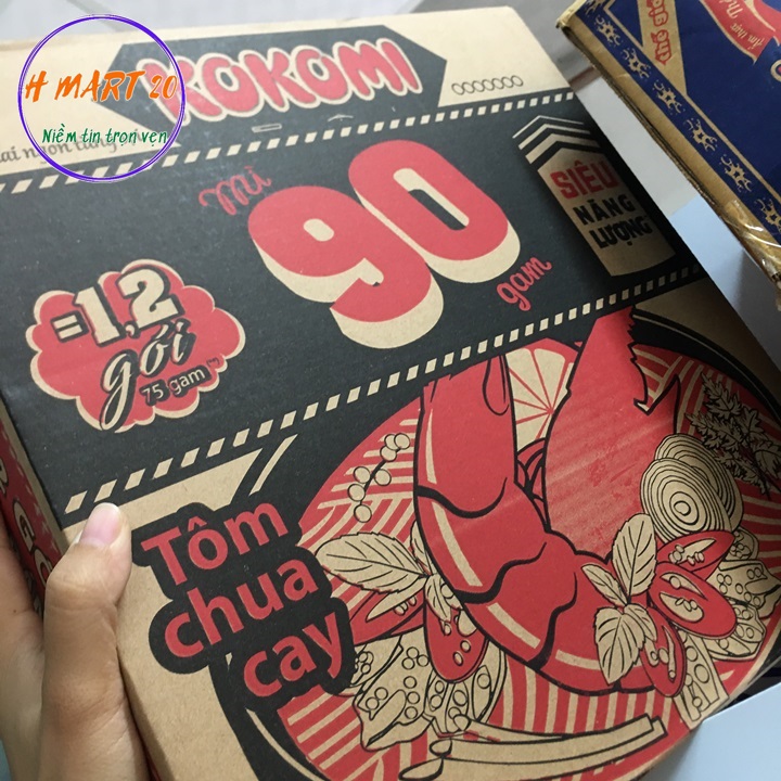 Thùng mì kokomi 90g NGON TỪNG SỢI