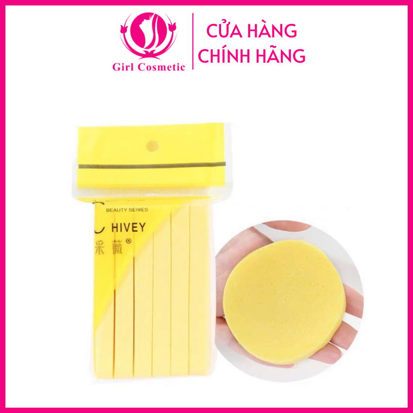 Bọt biển rửa mặt Chivey - Miếng rửa mặt an toàn,tiện lợi,tiết kiệm