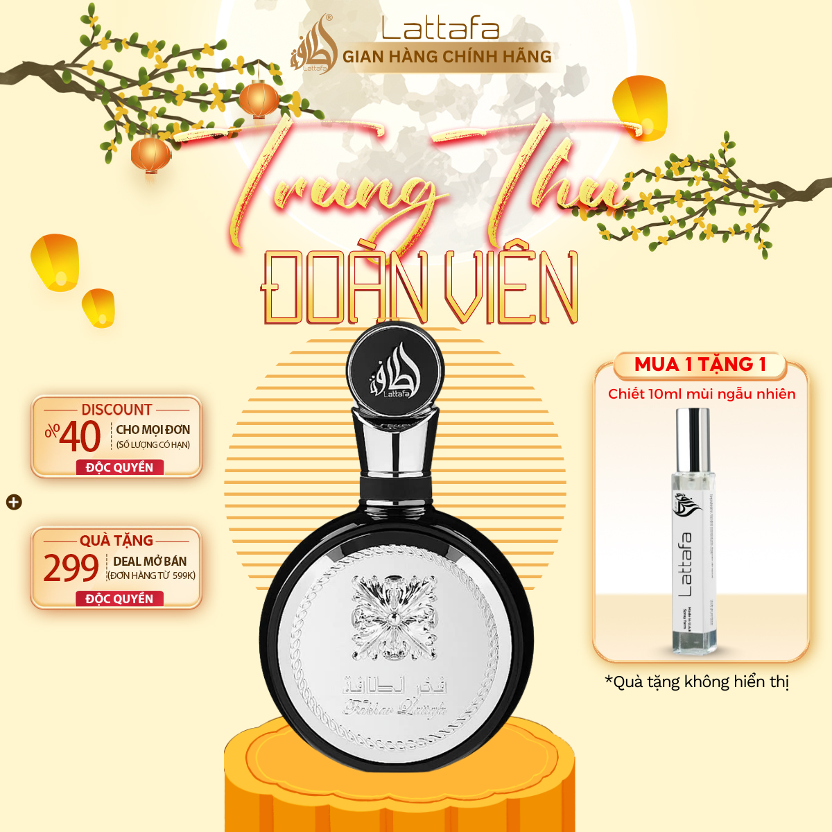 Nước hoa Nam Lattafa Fakhar Black Hương thơm Thanh lịch Sang trọng Hiện đại 100ml