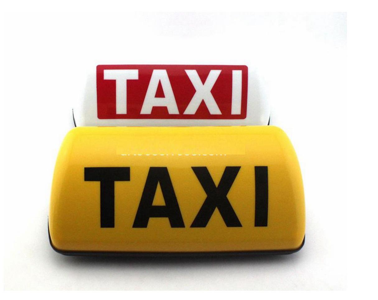 Mào taxi ĐẾ NAM CHÂM CÓ ĐÈN LED điện 12v loại 1 khổ lớn
