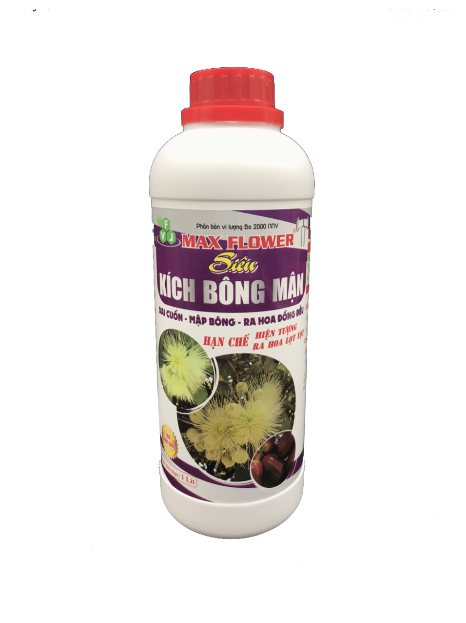 Phân bón siêu kích bông mận 1 lít : bông trổ đều- đồng loạt- đậu trái nhiều