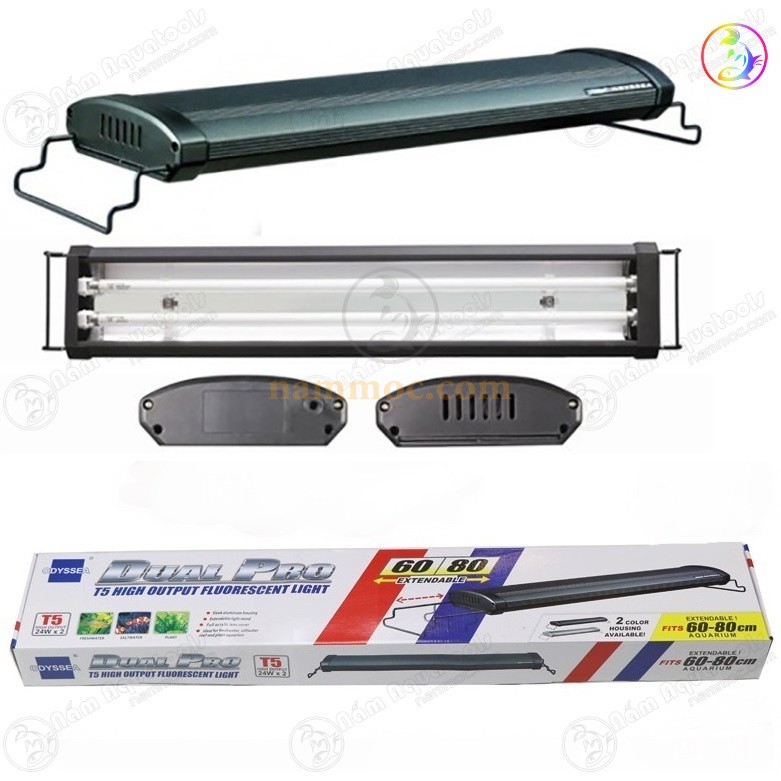 Đèn odyssea t5ho dual pro | đèn thuỷ sinh odyssea 2 bóng t5ho - ánh sáng 10.000k