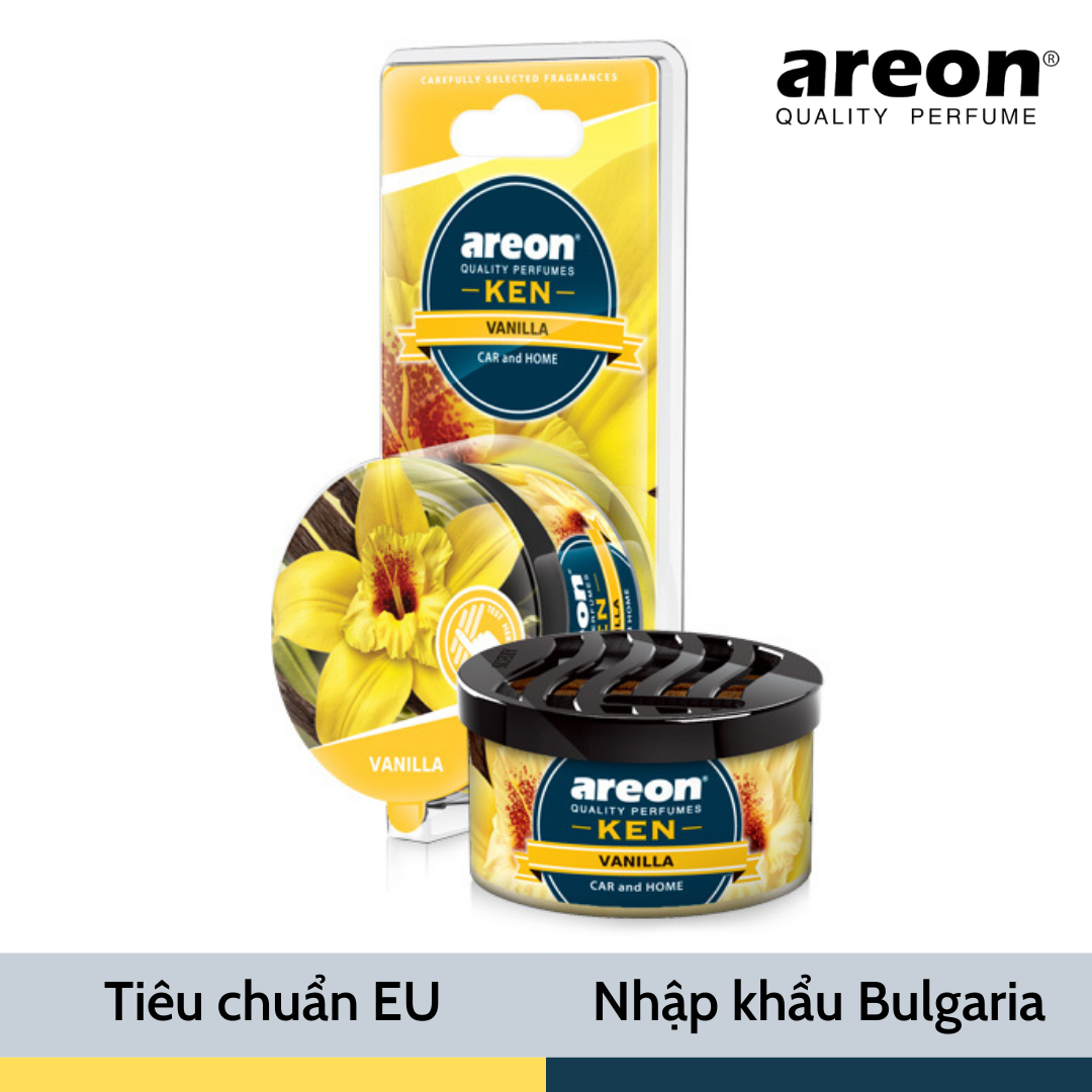 Sáp thơm nước hoa areon ken - sáp thơm khử mùi xe hơi nhập khẩu chính hãng bulgaria - hương thơm tự nhiên