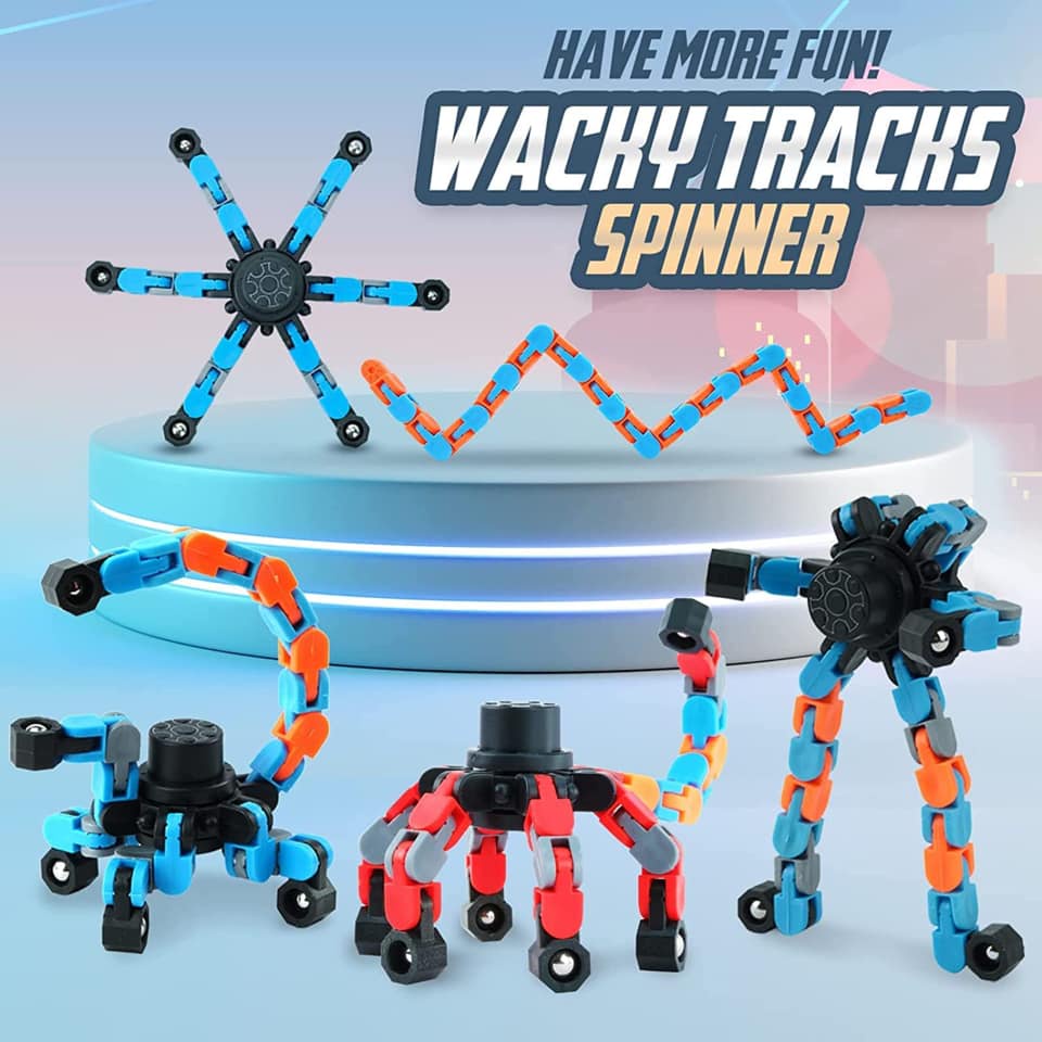 Con Quay Robot Sáng Tạo,Con quay spinner, con quay biến hình robot thông minh xả stress Doli Kids.