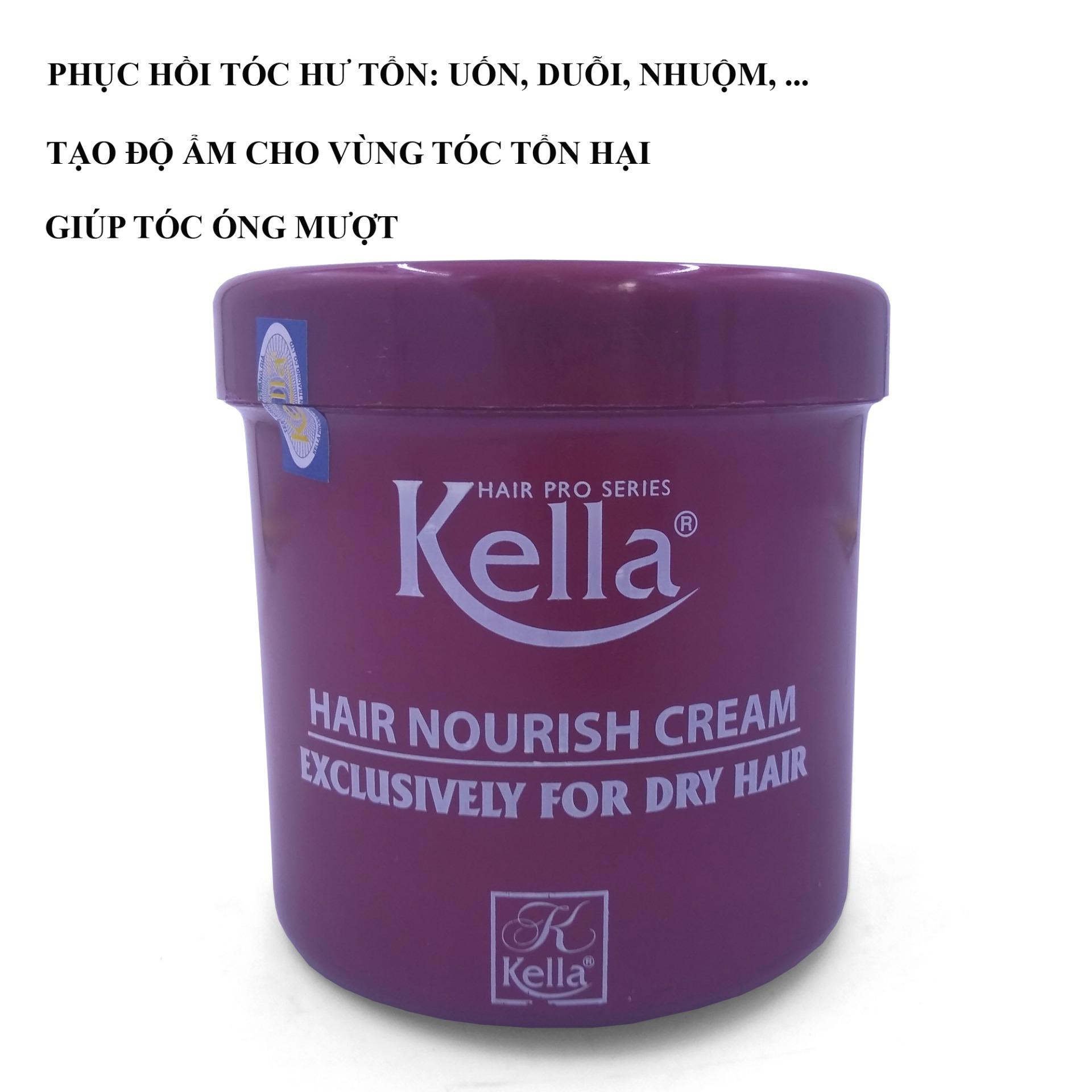 Dầu Hấp Ủ Tóc Dành Cho Tóc Hư Tổn Kella 500Ml (Đỏ) Chất Lượng Tốt Auth Đẹp Bền Giá Rẻ Hàng Xuất Khẩu Cao Cấp Hữu Dụng 2020