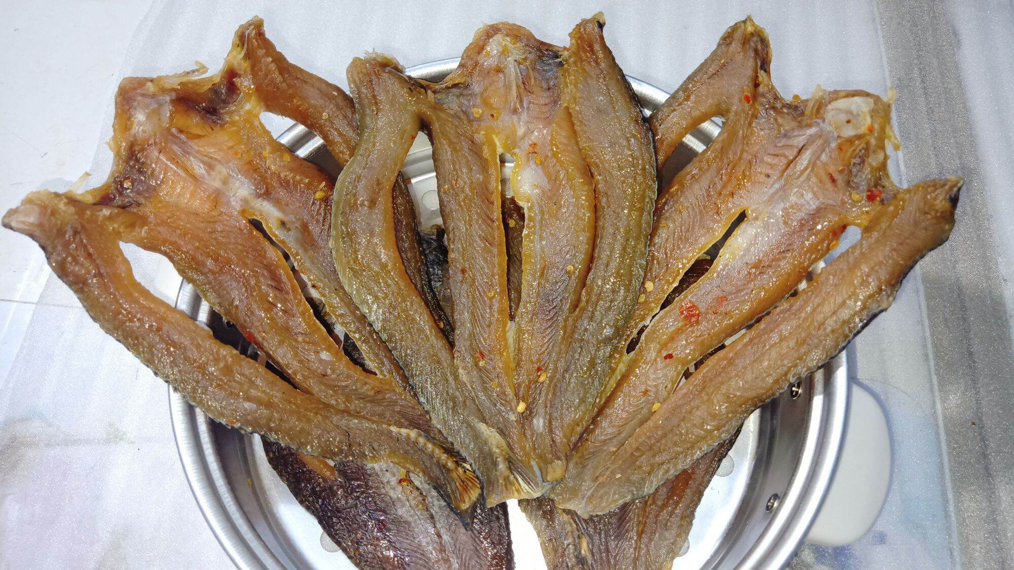 Khô cá lóc vị vừa ăn bao không mặn, k cần ngâm nước, Khô Ông Chín