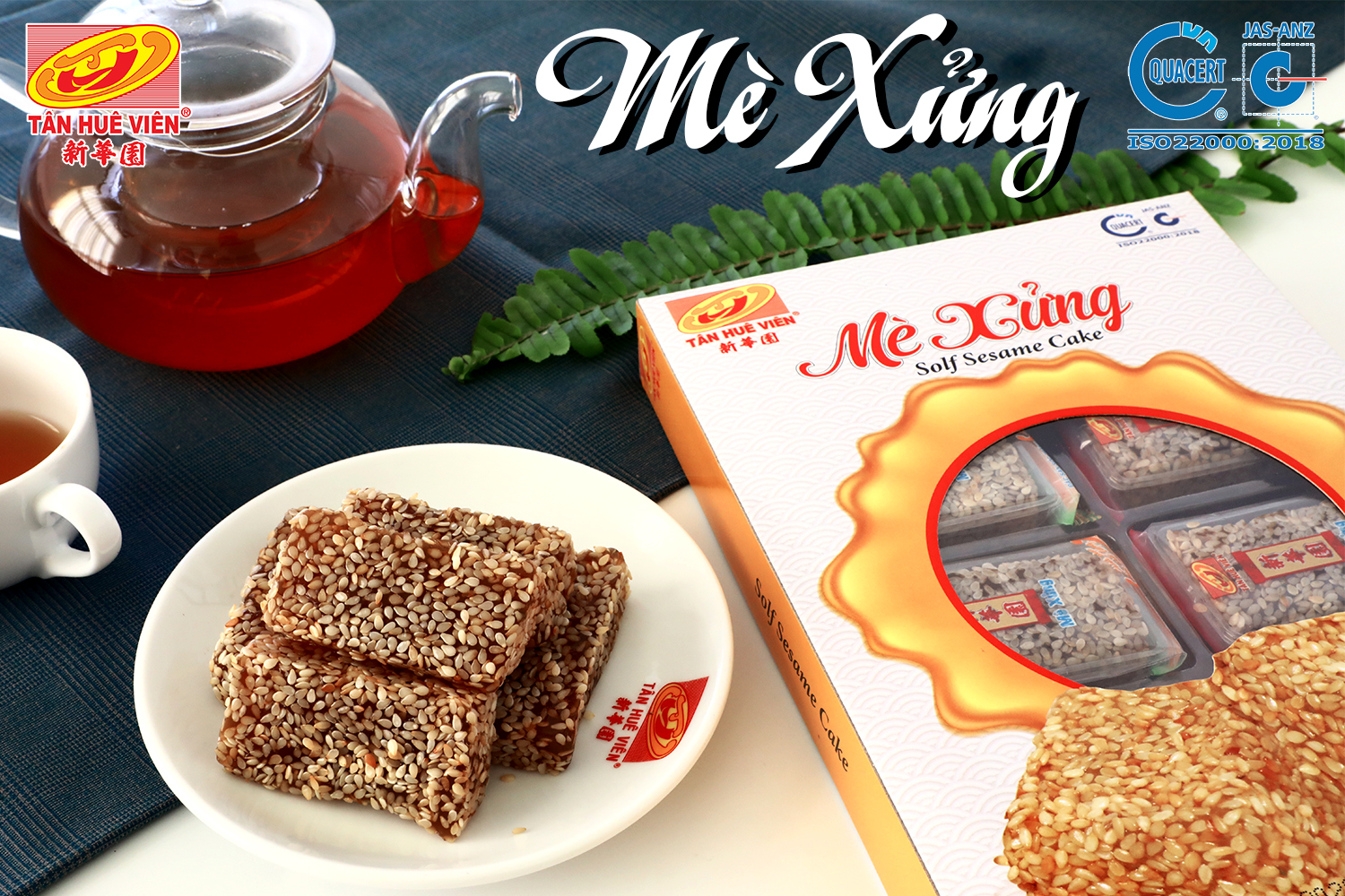 Kẹo mè xửng hộp 400g