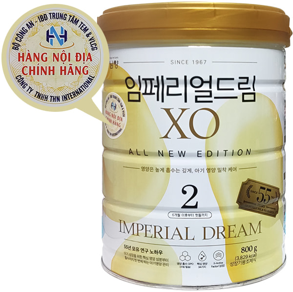 Sữa bột xo số 2 800g - nội địa chính hãng