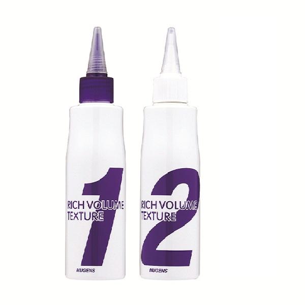 Uốn Thảo dược đa năng uốn nóng và uốn lạnh mugens rich volume texture perm 2 x 150ml