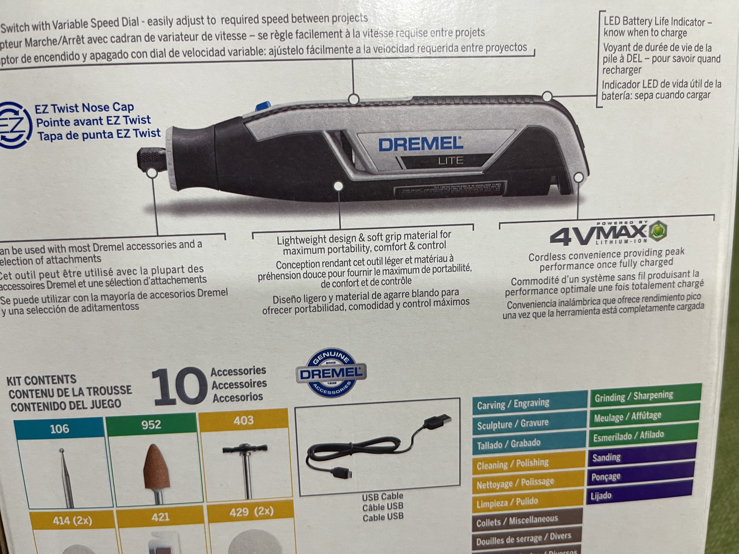 Máy mài mỹ nghệ Dremel 7760 N/10