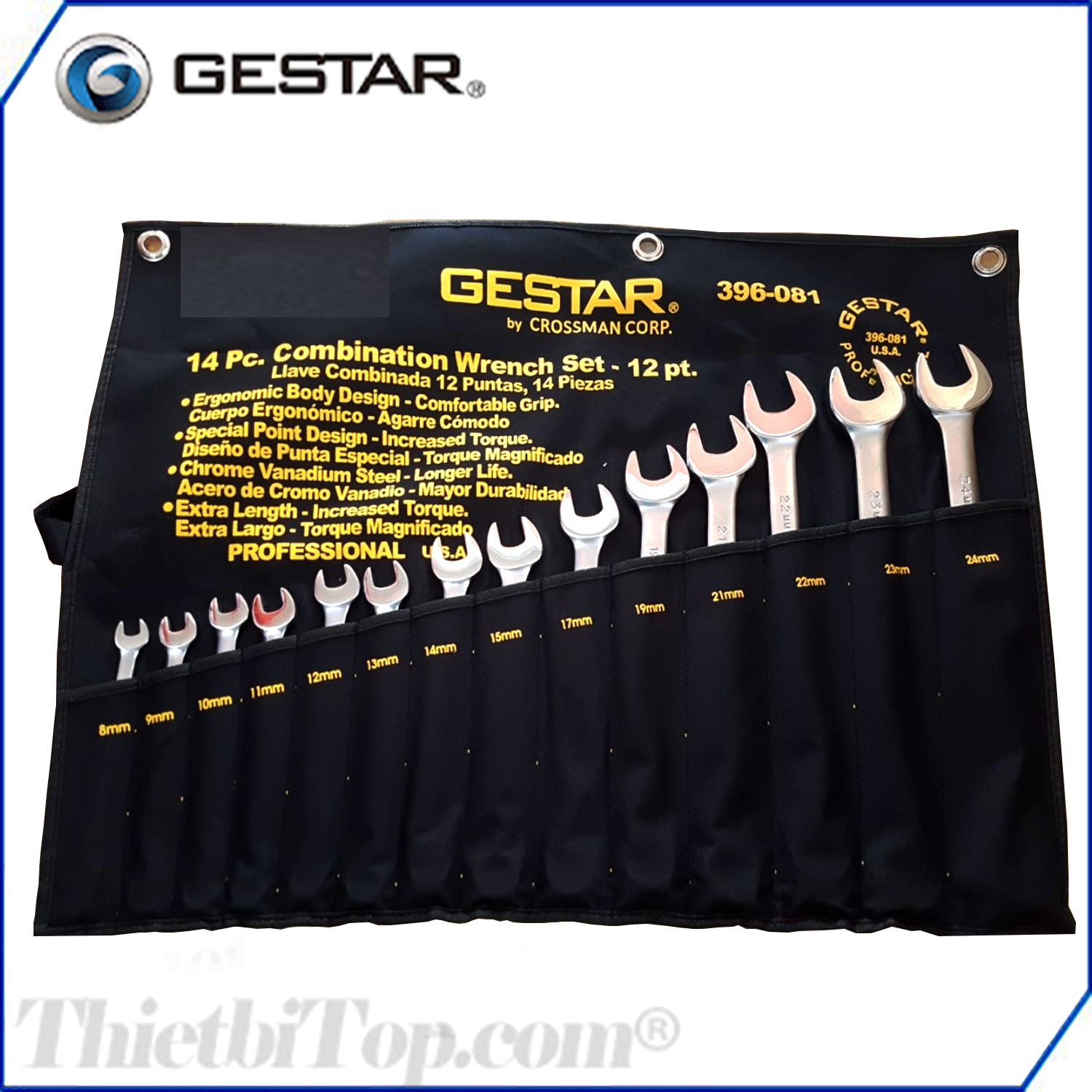 Bộ vòng miệng 14pcs 8-24 ge396-081 gestar 27-032