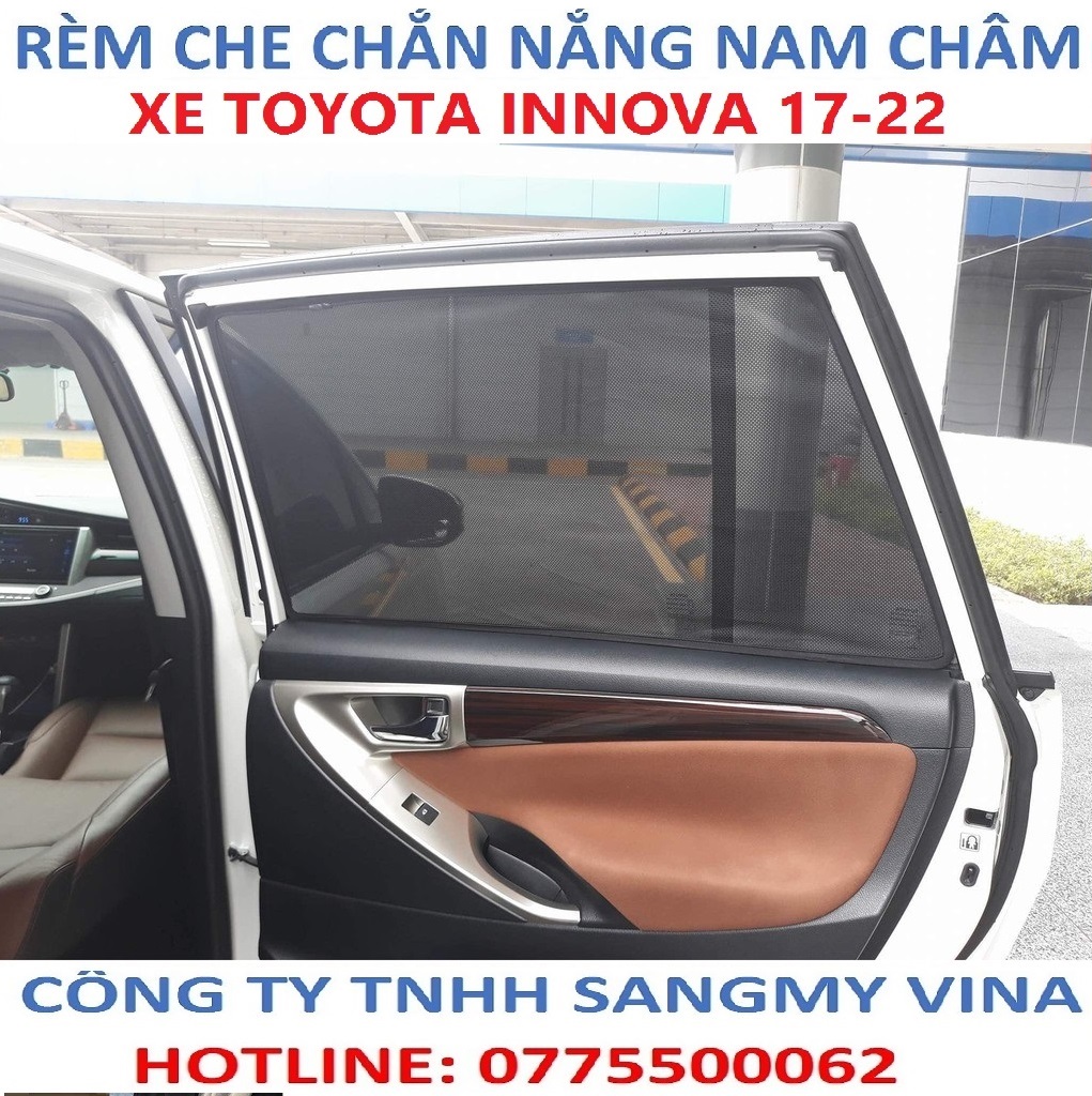 Rèm che chắn nắng nam châm xe toyota innova 16-22