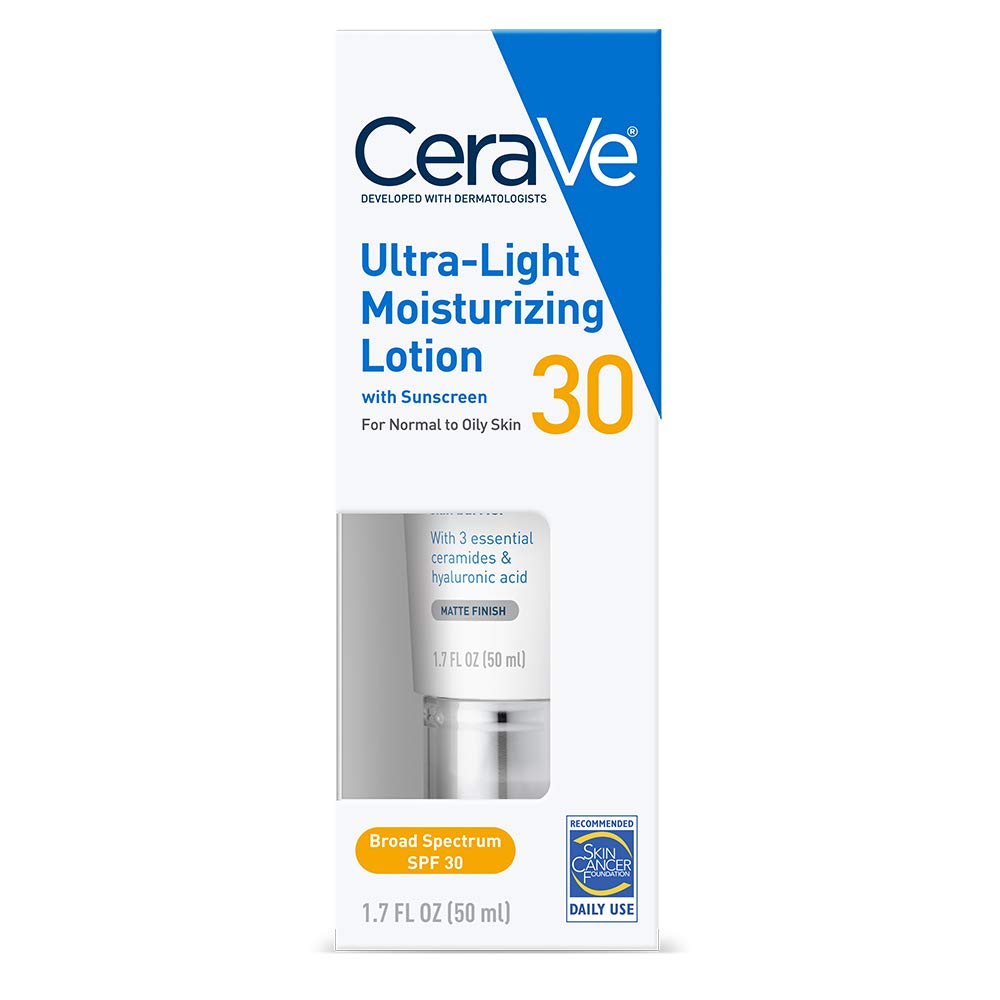[HCM]Kem dưỡng CeraVe Ultra-Light Moisturizing Lotion SPF 30 (50ml)