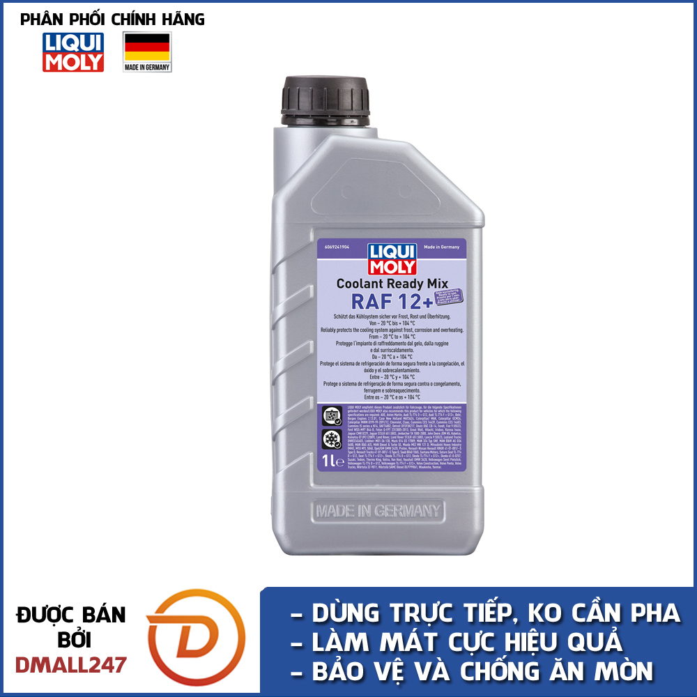  Nước làm mát chống đông pha sẵn Liqui Moly 6924 - Dmall247 chăm sóc xe chuyên dụng 