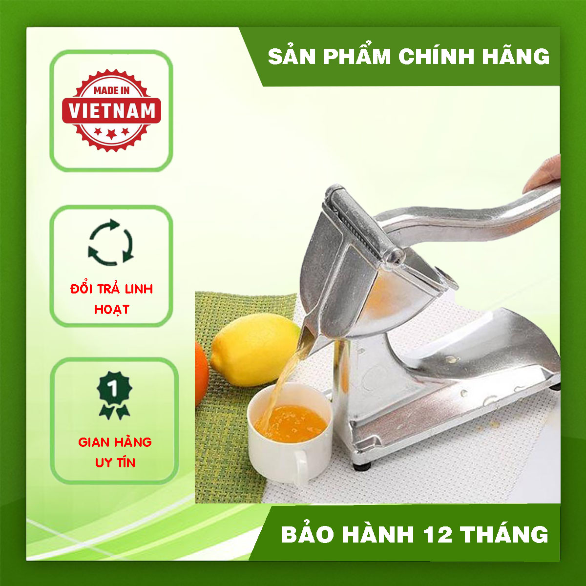 Máy Ép Hoa Quả Trái Cây Bằng Tay Thiên Bằng