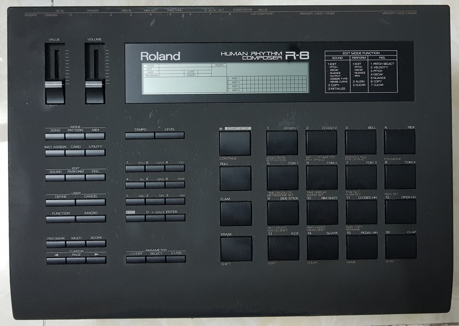 TRỐNG ĐIỆN TỬ ROLAN R8