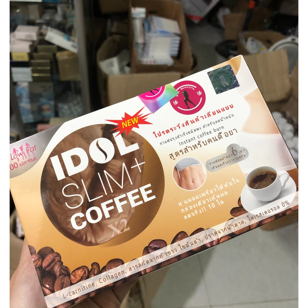 Combo 2 hộp Giảm cân Idol slim coffee X2 Thái Lan