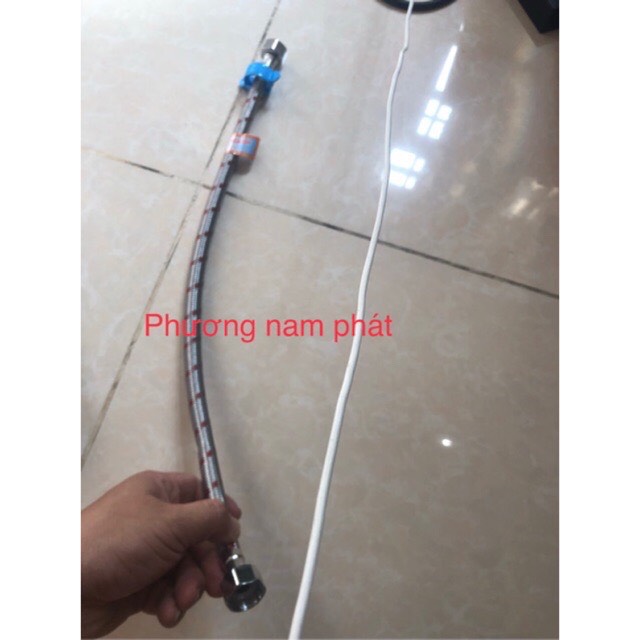 [HCM]Dây Cấp Nước Vòi Chén Vòi Lavabo Lạnh Bồn Cầu Dây Xịt Dây Sen Bằng INOX 304