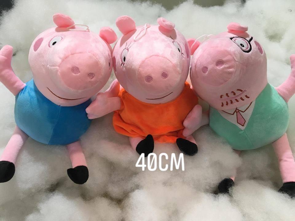 Gấu bông Heo Peppa 40cm Peppa Mẹ, Peppa
