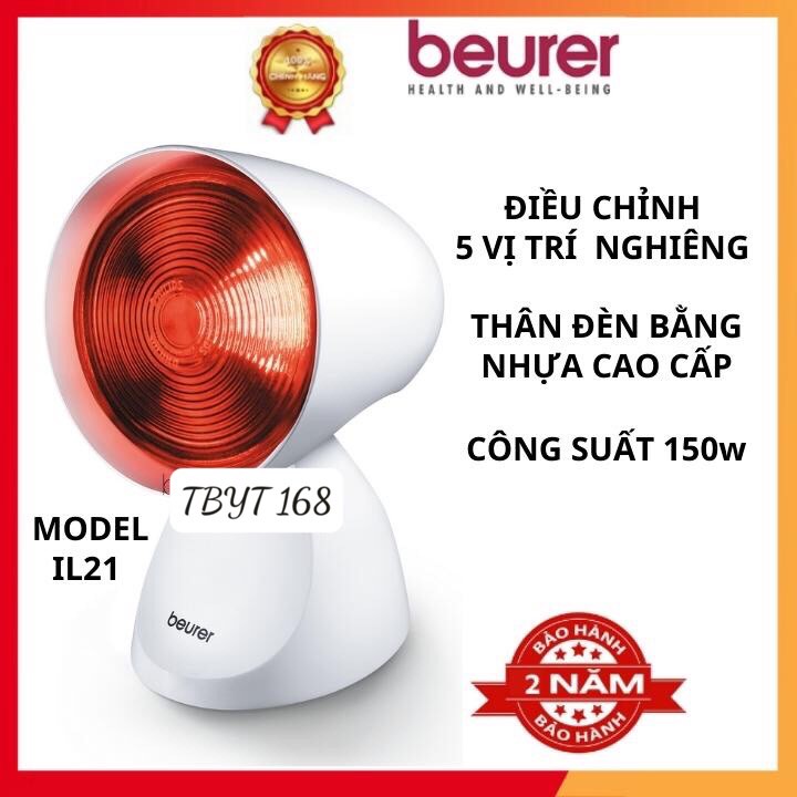 Đèn hồng ngoại Beurer IL21 -IL35 công suất 150w