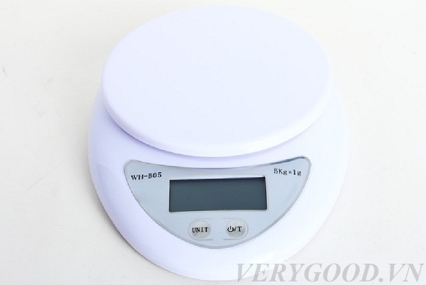 Cân điện tử thực phẩm định lượng cho nhà bếp 1gram đến 5kg - cân tiểu ly mini điện tử làm bánh kèm pin siêu tiện lợi