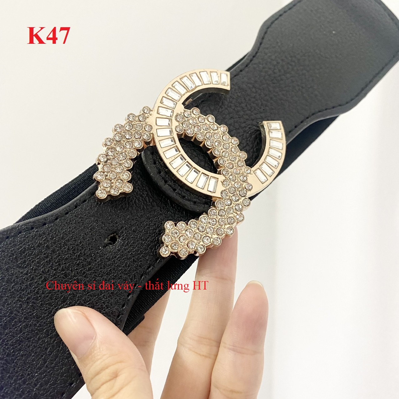 Đai váy belt X xinh 5cm K47