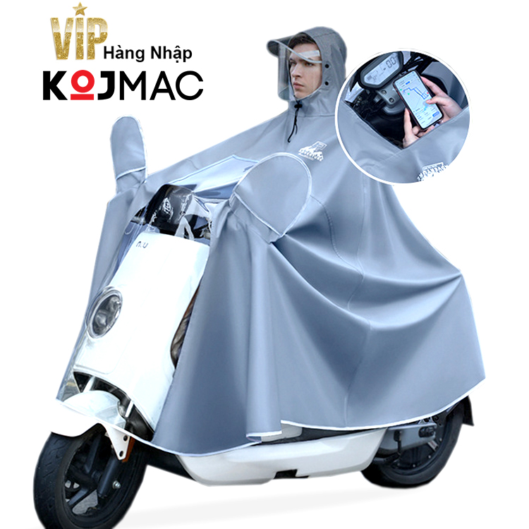  Áo Mưa Phủ Không Xẻ Tà Vải Oxford Cao Cấp  Thời Trang Trùm Kín Chống Nước Cực Tốt,...  