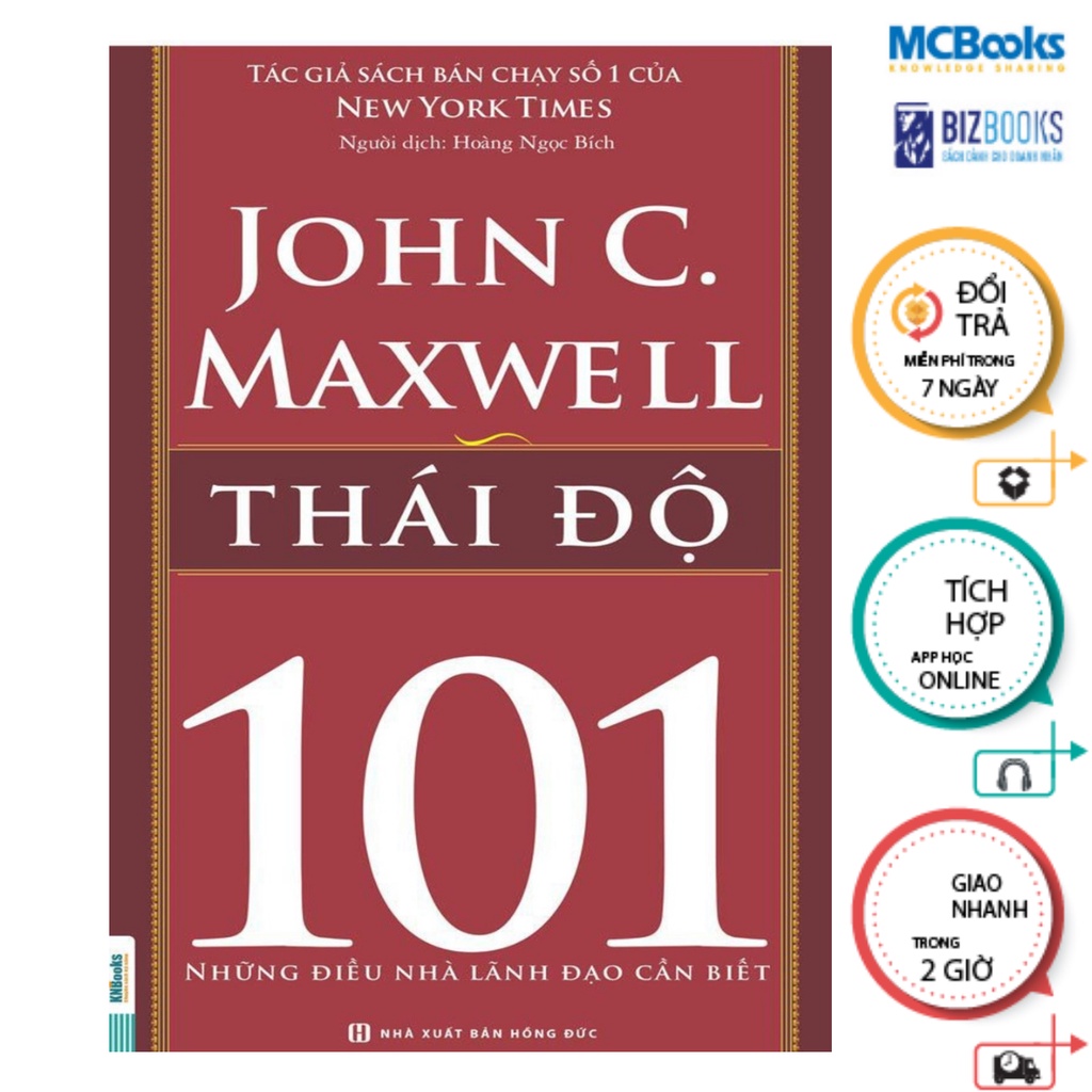 Sách - thái độ 101 - attitude 101 - những điều nhà lãnh đạo cần biết - mcbooks