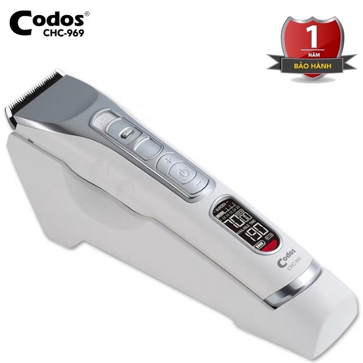 (CODOS CHC-969) TÔNG ĐƠ CẮT TÓC CAO CẤP - SẠC SIÊU TỐC KHÔNG DÂY - BẢO HÀNH 1 NĂM