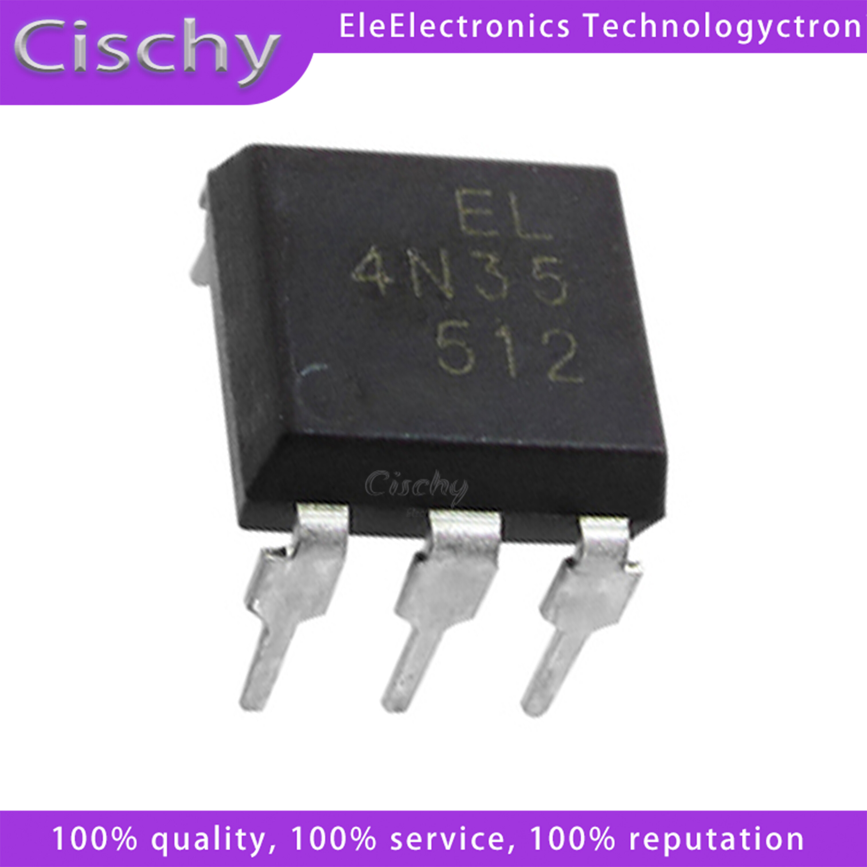 10pcs 4n35 el4n35 dip-6 smd-6