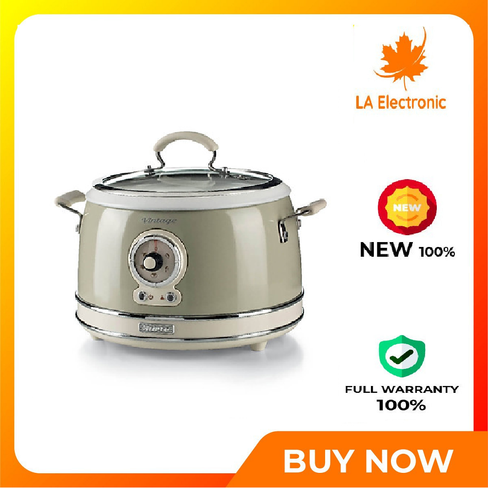 Nồi cơm điện vintage ariete mod.2904/03 - hàng chính hãng - miễn phí vận chuyển hcm