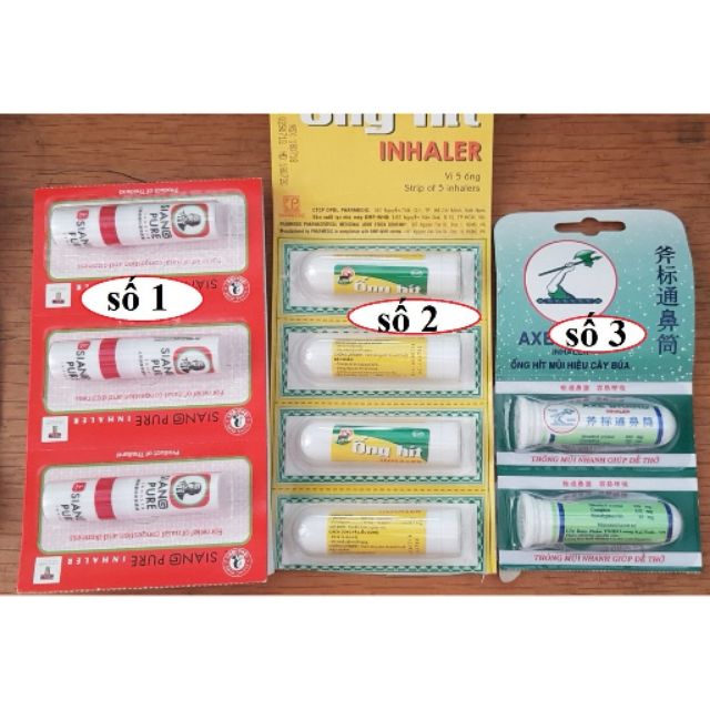 [HCM]ỐNG HÍT THÔNG MŨI THÁI LAN - SINGAPORE - VIỆT NAM