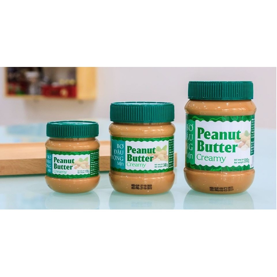 HOT SALE Bơ đậu phộng – Bơ lạc – Peanut butter Golden Farm dạng mịn hoặc dạng hạt hộp nhựa thơm ngon tiện dụng giàu dinh dưỡng