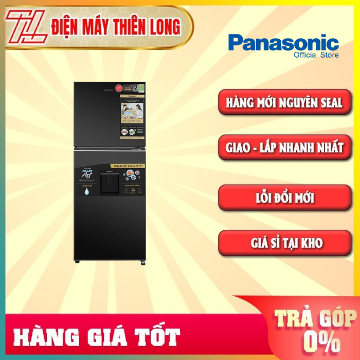 Tủ lạnh Panasonic Inverter 326 lít NR-TL351GVKV - [HCM] [Trả Góp] - Làm đá nhanh Khay lạnh toàn năng