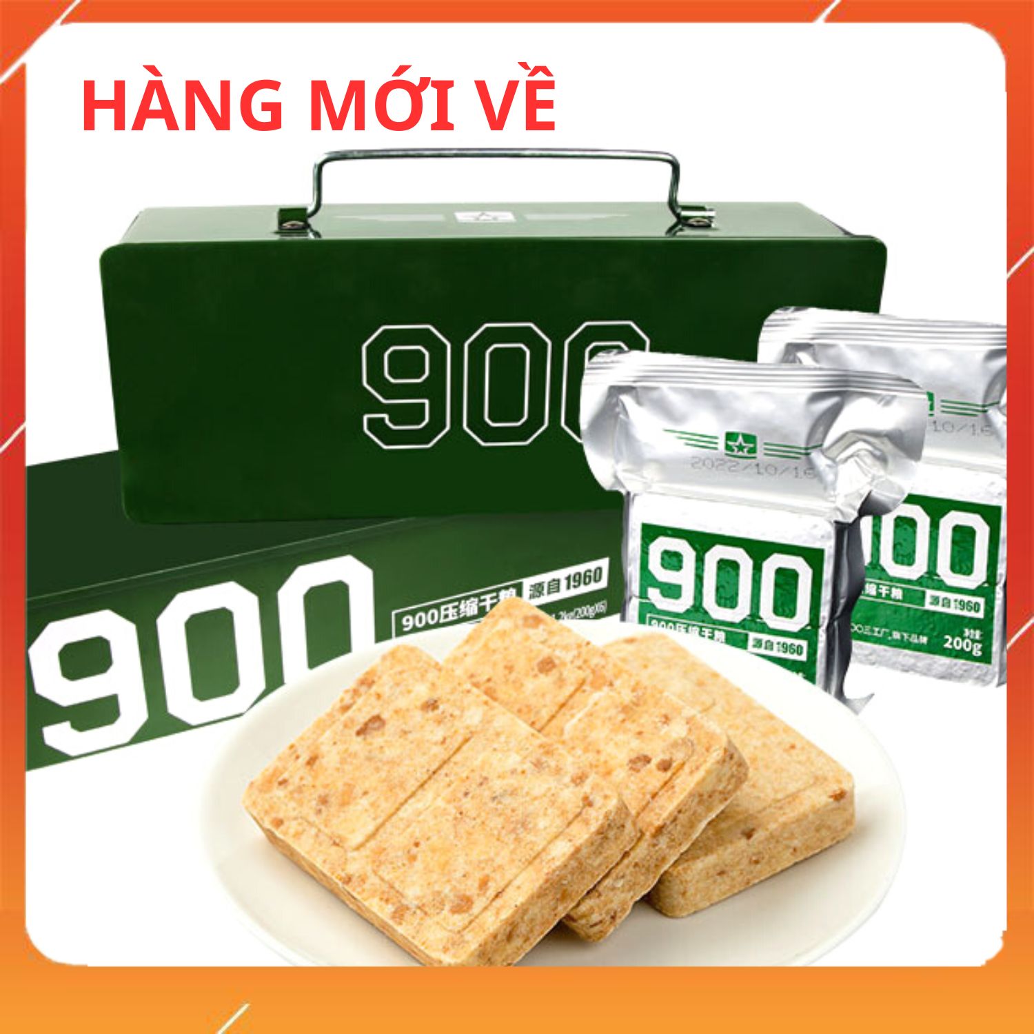 Lương khô 3 sao hộp 1,2kg