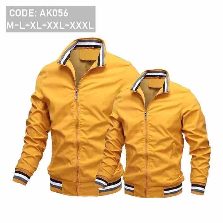 Áo khoác nam cổ trụ