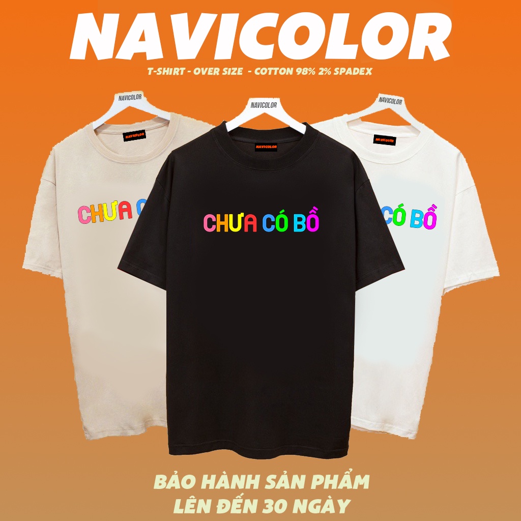 Áo Thun Tấu Hài | ĐÃ CÓ BỒ - CHƯA CÓ BỒ | áo đôi tình iu | Chất vải Cotton dày dặn Oversize Nam Nữ