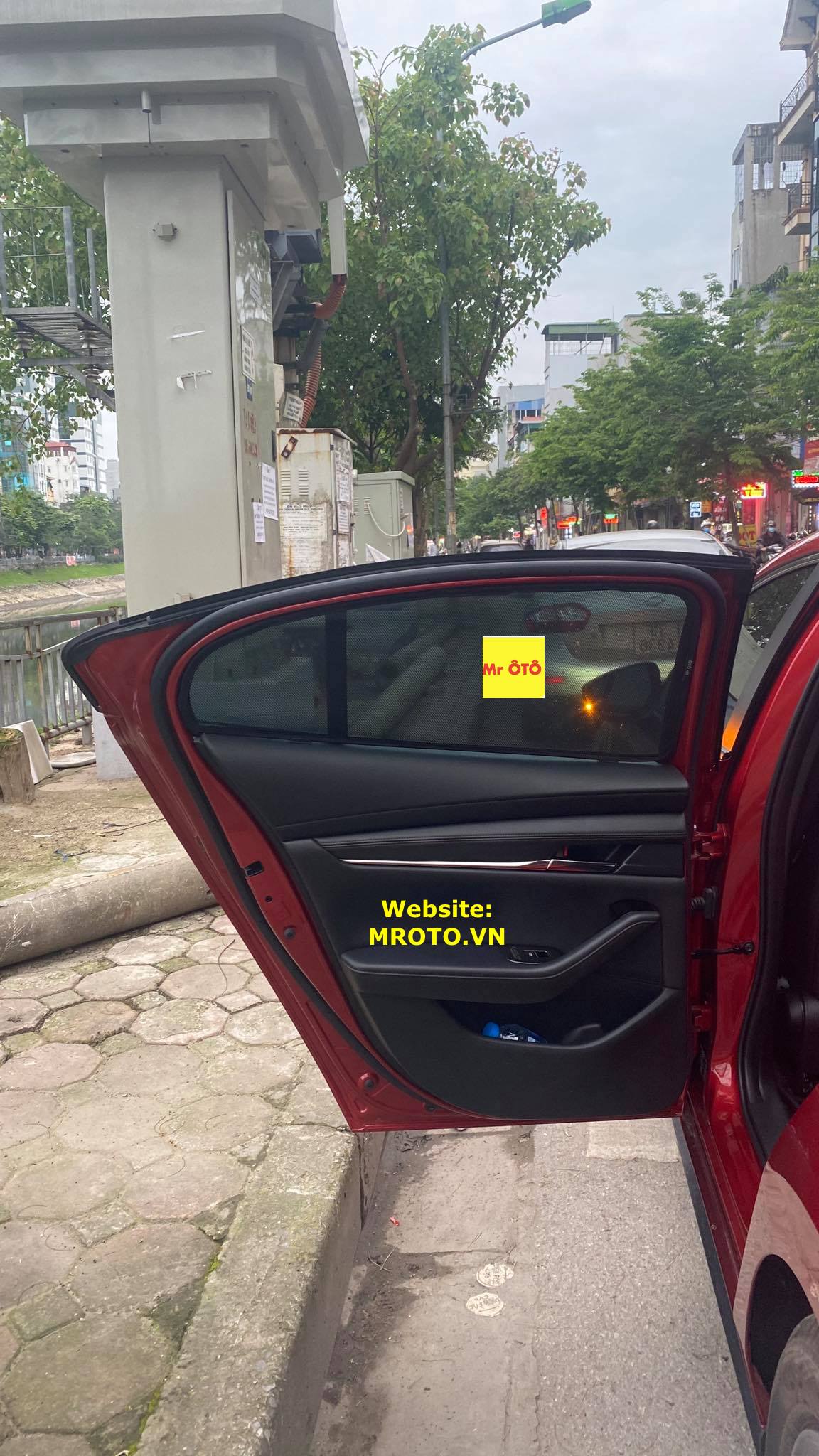 Rèm Che Nắng Xe Mazda 3 Sedan 2020 -2021 Hàng Loại 1 MR.ÔTÔ -Bảo Hành 2 Năm