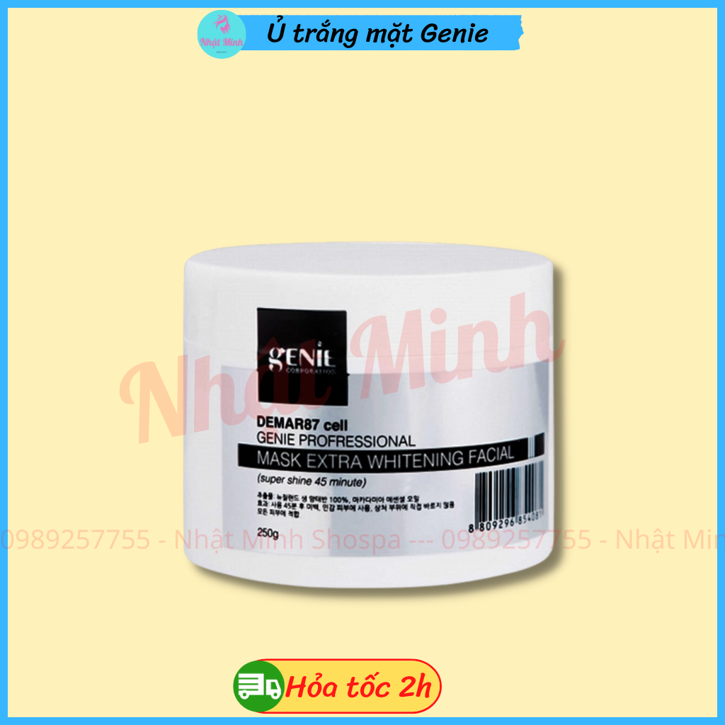 Ủ Trắng mặt Genie Hàn Quốc | Ủ trắng nhau thai cừu