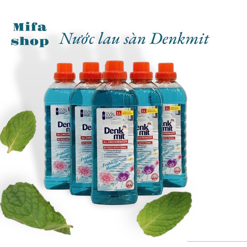 Nước lau sàn Denkmit Allzweckreiniger Frühlings Moment 1 lít - 3