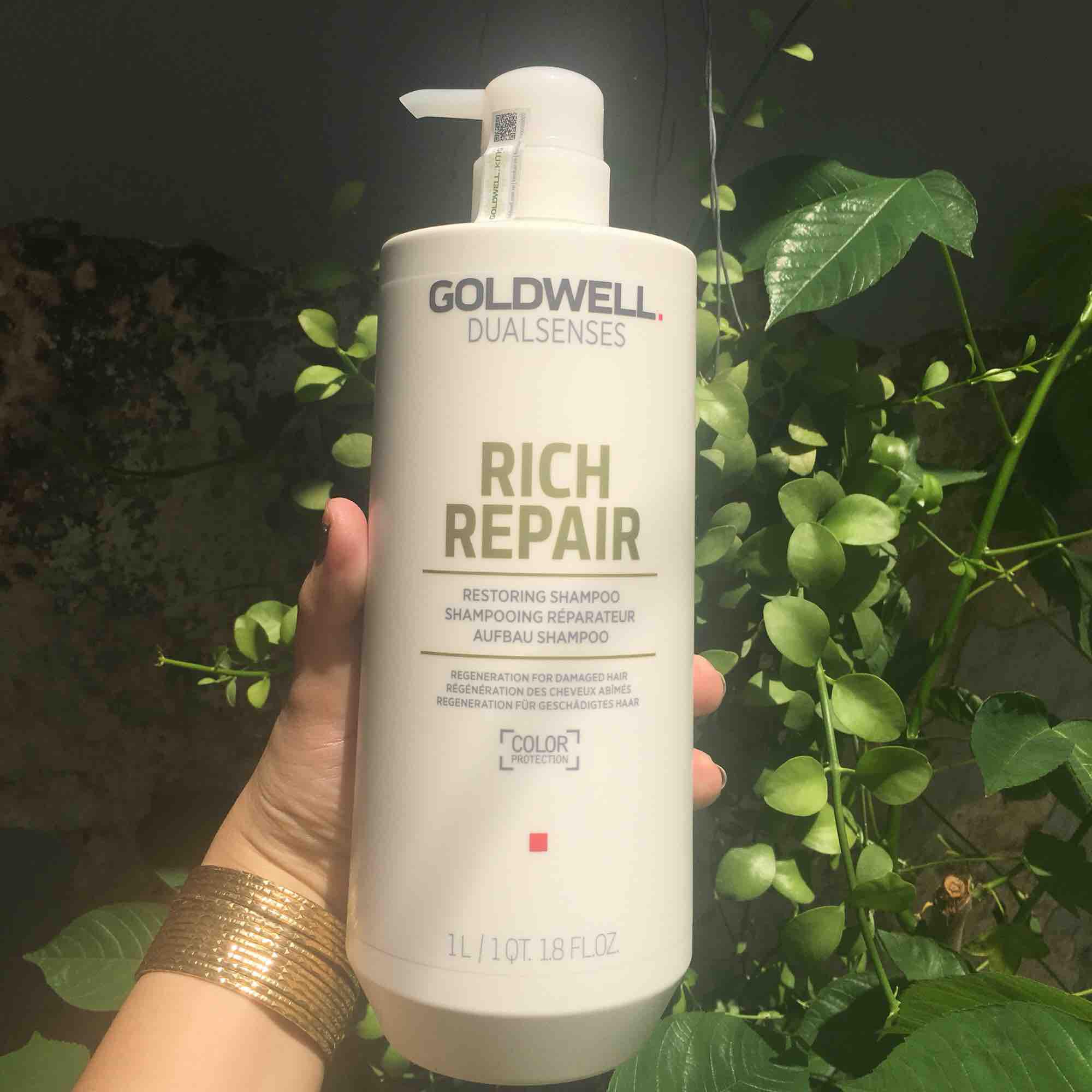 Dầu gội phục hồi tóc hư tổn goldwell rich repair shampoo 1000ml